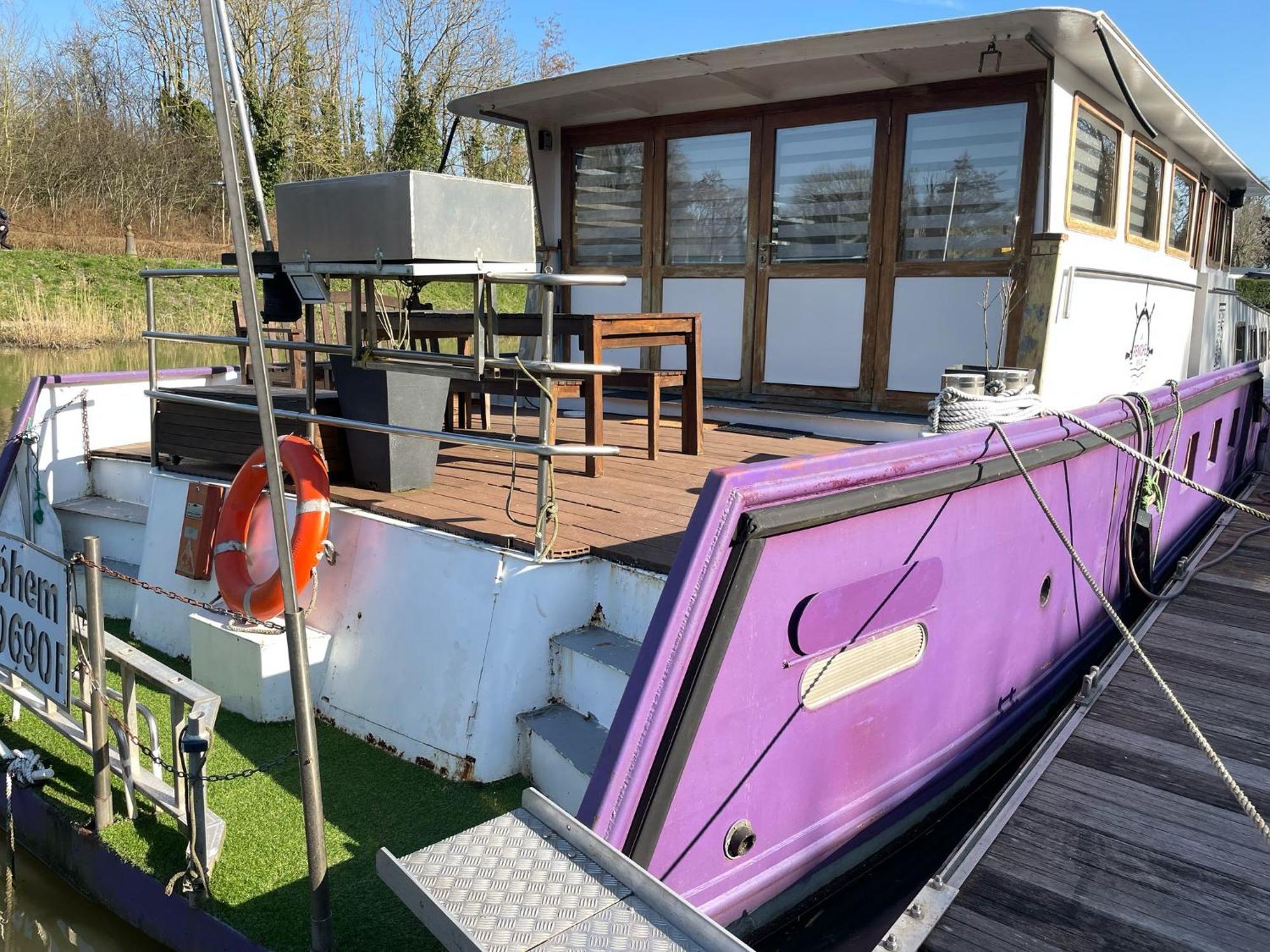 Nuit Insolite A Bord D'Une Peniche, 6 Personnes Bergues Ngoại thất bức ảnh